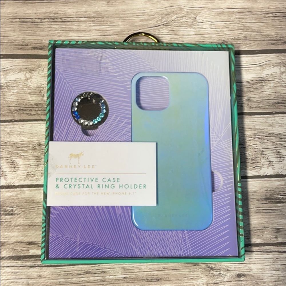 Dabney Lee Blue IPhone 12 Pro Case & Ring Holder